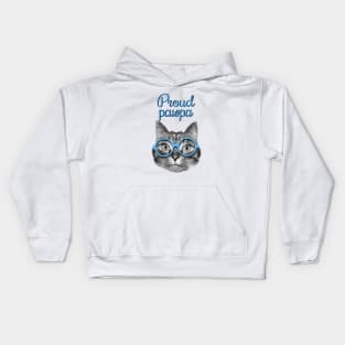 Proud pawpa Kids Hoodie